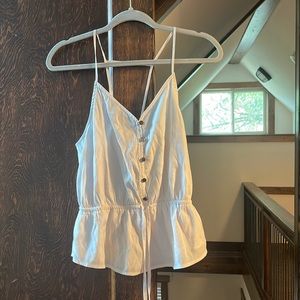 White Express Tank - Size S